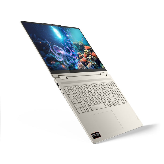 Lenovo Yoga 7 2-in-1 16AKP10 Copilot+ PC AMD Ryzen AI 7 350 Hybrid (2-in-1) 40.6 cm (16") Touchscreen 2.8K 16 GB LPDDR5x-SDRAM 512 GB SSD Wi-Fi 7 (802.11be) Windows 11 Home