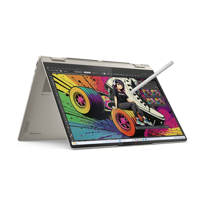 Lenovo Yoga 7 2-in-1 16AKP10 Copilot+ PC AMD Ryzen AI 7 350 Hybrid (2-in-1) 40.6 cm (16") Touchscreen 2.8K 16 GB LPDDR5x-SDRAM 512 GB SSD Wi-Fi 7 (802.11be) Windows 11 Home
