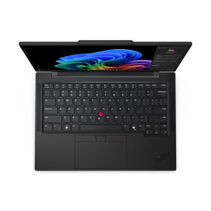 Lenovo ThinkPad T14s Gen 6 (Snapdragon) Copilot+ PC Qualcomm Snapdragon X1E-78-100 Laptop 35.6 cm (14") Touchscreen WUXGA 32 GB LPDDR5x-SDRAM 512 GB SSD Wi-Fi 7 (802.11be) Windows 11 Pro US English Black