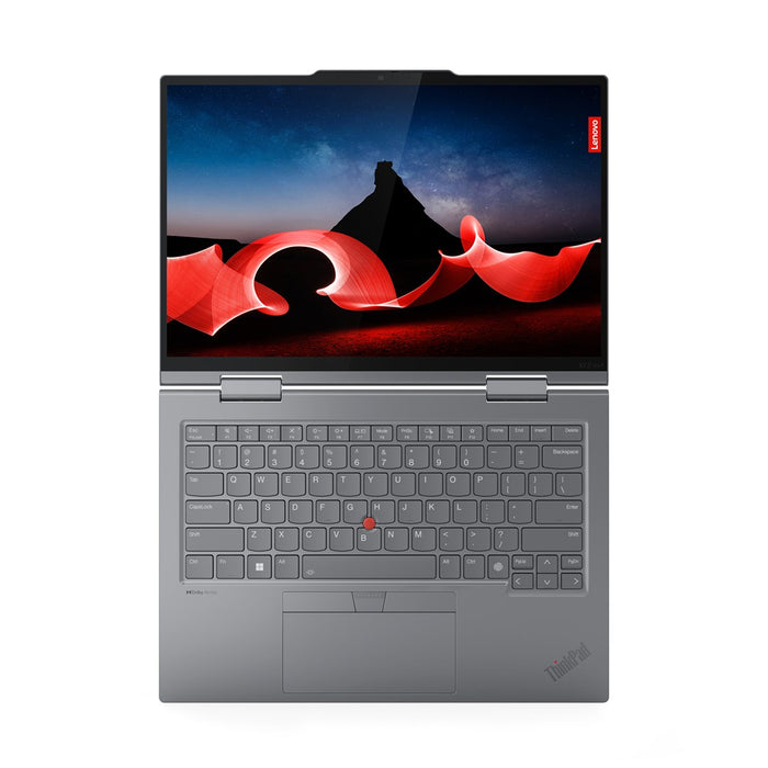 Lenovo ThinkPad X1 2-in-1 Gen 9 Intel Core Ultra 7 155U Hybrid (2-in-1) 35.6 cm (14") Touchscreen WUXGA 16 GB LPDDR5x-SDRAM 1 TB SSD Wi-Fi 6E (802.11ax) Windows 11 Pro English Grey