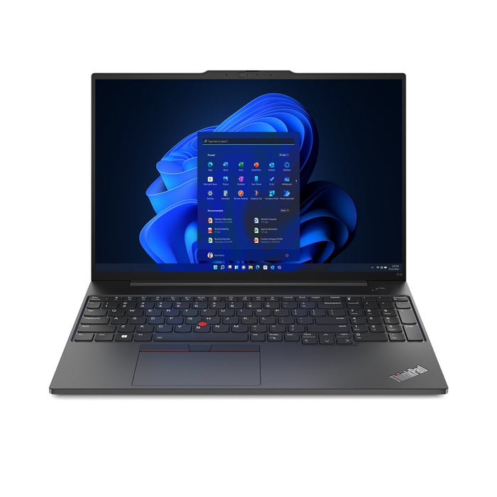 Lenovo ThinkPad E16 Gen 1 (Intel) Intel® Core™ i5 i5-1335U Laptop 40.6 cm (16") Touchscreen WUXGA 16 GB DDR4-SDRAM 512 GB SSD Wi-Fi 6 (802.11ax) Windows 11 Pro US English Black New Repack/Repacked