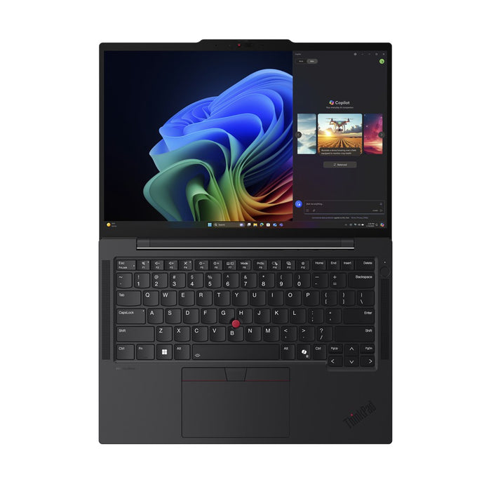 Lenovo ThinkPad T14s Gen 6 (Intel) Copilot+ PC Intel Core Ultra 7 258V Laptop 35.6 cm (14") Touchscreen WUXGA 32 GB LPDDR5x-SDRAM 1 TB SSD Wi-Fi 7 (802.11be) Windows 11 Pro English Black