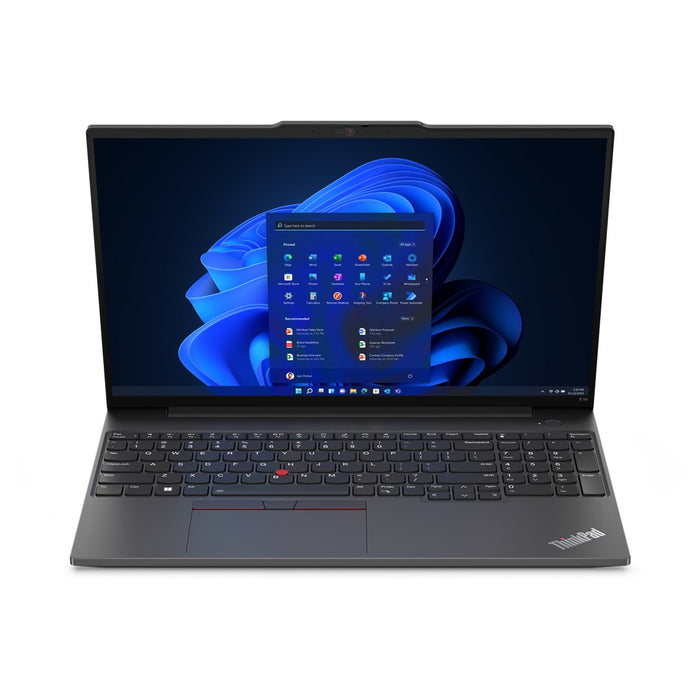 Lenovo ThinkPad E16 Gen 1 (Intel) Intel® Core™ i5 i5-1335U Laptop 40.6 cm (16") WUXGA 16 GB DDR4-SDRAM 256 GB SSD Wi-Fi 6 (802.11ax) Windows 11 Pro US English Black New Repack/Repacked