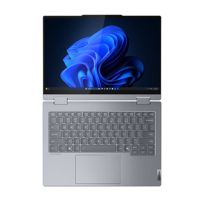 Lenovo ThinkBook 14 2-in-1 G5 IAU Intel Core Ultra 5 225U Hybrid (2-in-1) 35.6 cm (14") Touchscreen WUXGA 16 GB DDR5-SDRAM 512 GB SSD Wi-Fi 6E (802.11ax) Windows 11 Pro English Grey