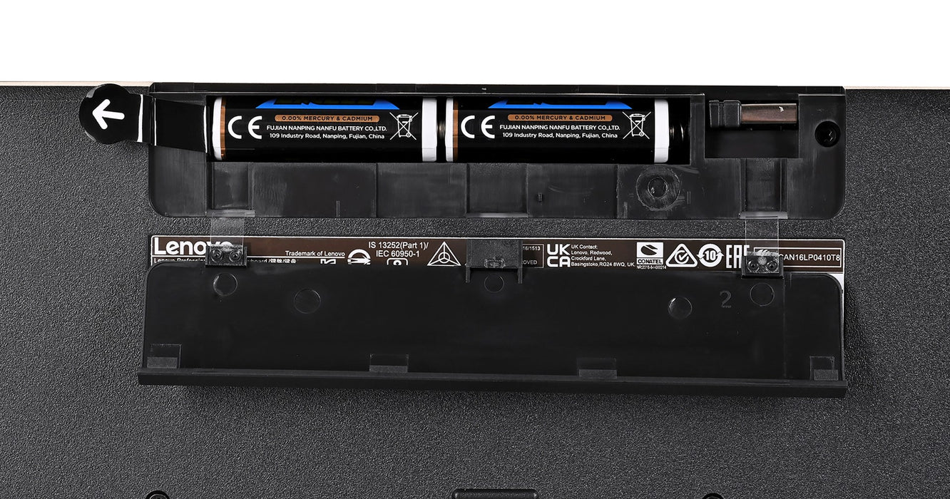 Lenovo 4X30H56874 keyboard Universal RF Wireless QWERTY US English Black