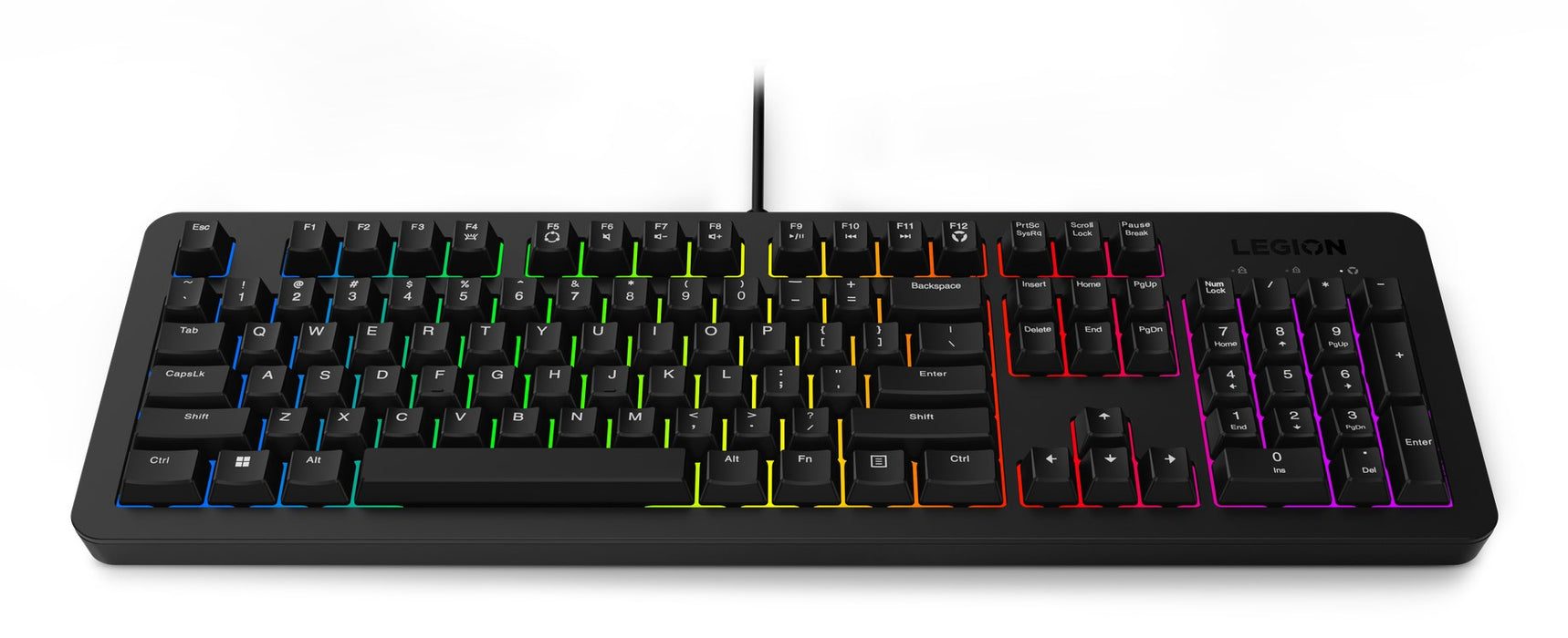 Lenovo GX31N91913 keyboard Mouse included Gaming USB US English Black