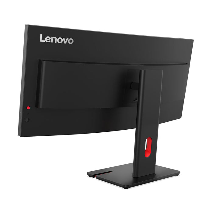 LENOVO ThinkVision T34WD-40 LED monitor curved 34inch 3440x1440 UWQHD 120Hz VA 300cd/m2 3000:1 HDR10 4ms HDMI DisplayPort USB-C 3y