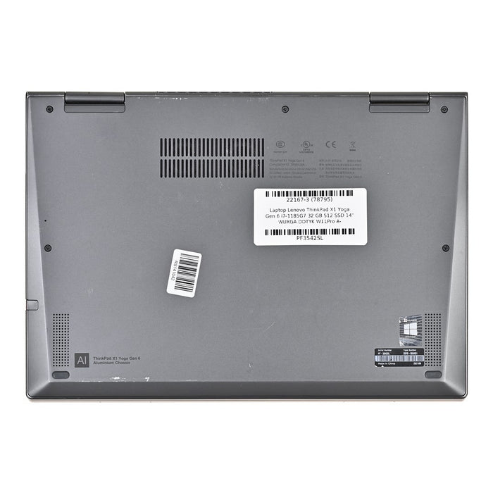 LENOVO ThinkPad  X1 Yoga Gen.6  i7-1185G7 32GB 512GB SSD 14" WUXGA(touch) Win11pro  USED US QWERTY Used