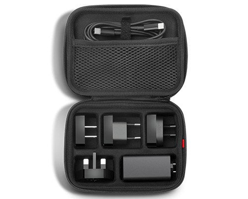LENOVO 65W USB-C AC Travel Adapter 4 interchangeable plugs US EU AU UK