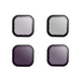 Lens filter set CPL + ND 8/16/32 Telesin for GoPro Hero 9 / Hero 10 / Hero 11 / Hero 12 (GP-FLT-903) - For sports