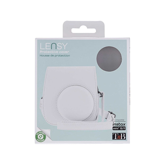 LENSY INSTAX MINI 12 WHITE LSCAS12 CASE