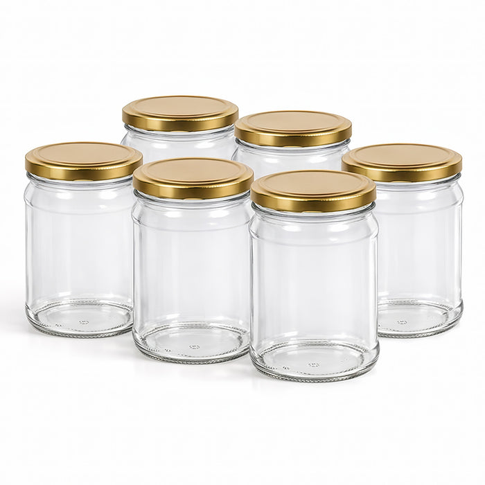 JAR WITH LID 314 ML 6 PCS LEROY