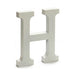 Letter Pincello H White 1,8 x 21 x 17 cm (12 Units) - Декорация и Осветление<<<Дом Градина<<<BigBuy&&&Други артикули за