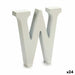 Letter Pincello W White 2 x 16 x 14,5 cm (24 Units) - Декорация и Осветление<<<Дом Градина<<<BigBuy&&&Други артикули за
