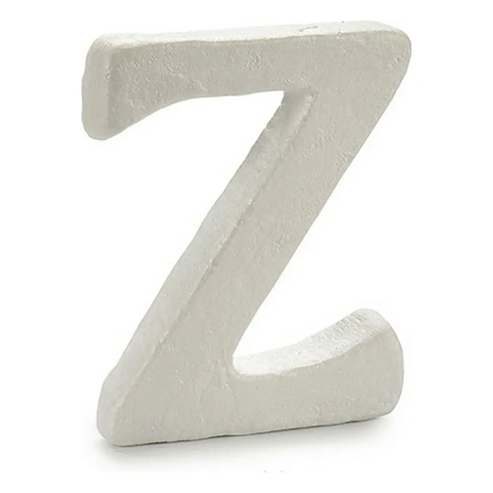 Letter Pincello Z White polystyrene (12 Units) - Декорация и Осветление<<<Дом Градина<<<BigBuy&&&Други артикули за