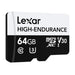 Lexar High-Endurance microSDHC/microSDXC 64GB memory card - Memory cards<<<GSM Accessories<<<InnproXML&&&Компютър Мрежи