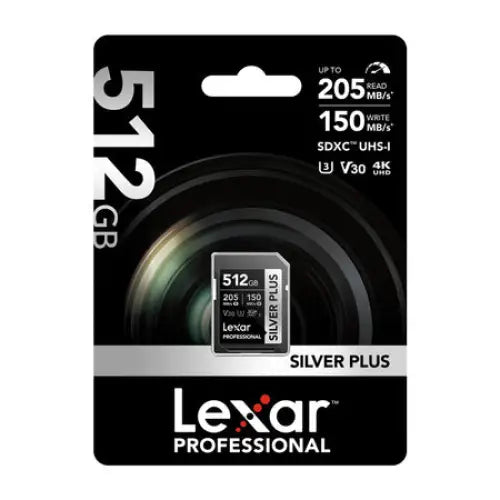 Lexar Professional SILVER PLUS SDXC 512GB memory card - Memory cards<<<GSM Accessories<<<InnproXML&&&Компютър Мрежи и