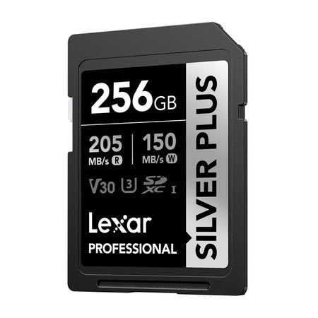 Lexar Professional SILVER PLUS SDXC 256GB memory card