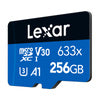 Lexar High-Performance 633x microSDXC 256GB memory card + SD adapter