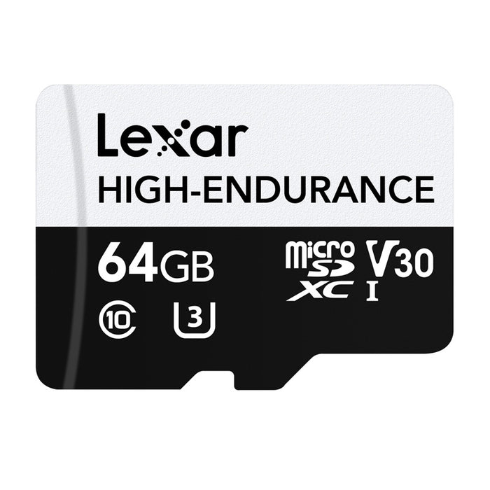 Lexar High-Endurance microSDHC/microSDXC 64GB memory card