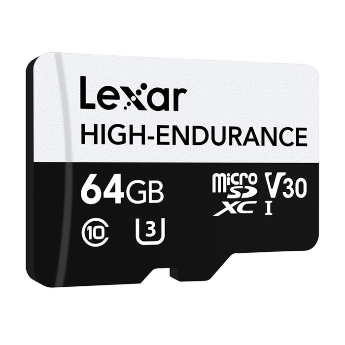 Lexar High-Endurance microSDHC/microSDXC 64GB memory card