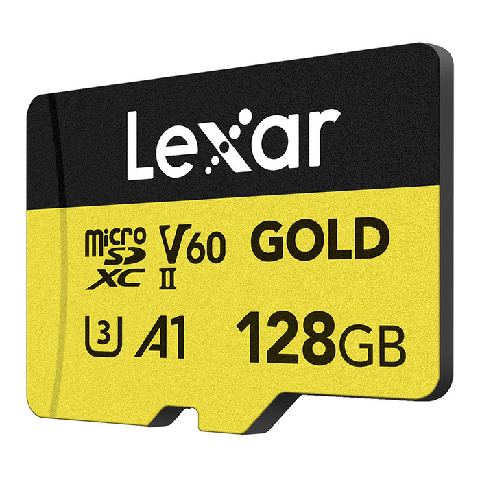Memory card Lexar GOLD microSDXC 128GB