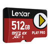 Lexar PLAY Pro microSD Express 7.1 512GB memory card