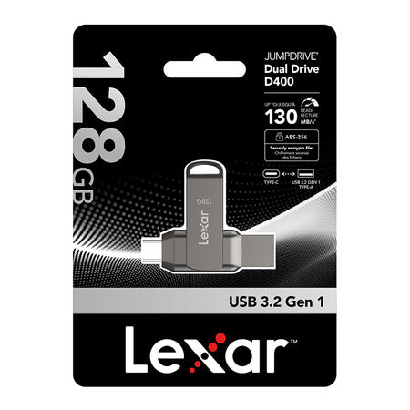 Pendrive Lexar Dual Type-C and Type-A USB 3.1 128GB