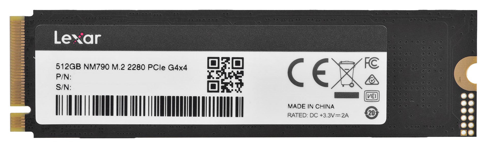 Hard Drive Lexar LNM790X512G-RNNNG 512 GB SSD
