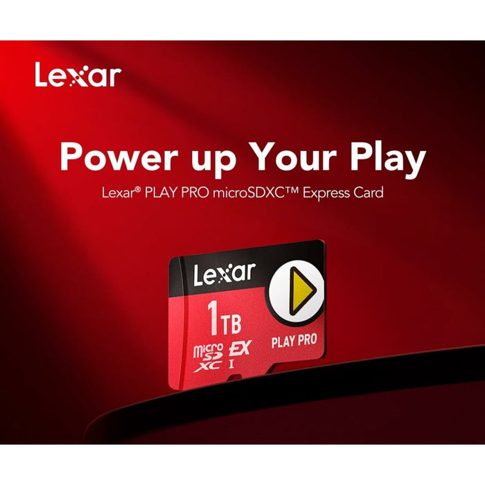 Memory card Lexar PLAY Pro microSD Express 7.1 1TB