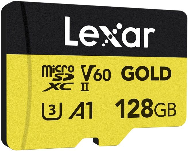 Memory card Lexar GOLD microSDXC 128GB