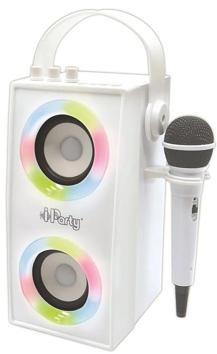 Portable Bluetooth Speaker with Microphone iParty Lexibook BTP180Z White Bluetooth