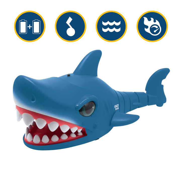 Remote control car Lexibook RC Shark - Crazy Shark Blue Multicolour