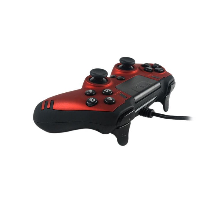 SteelPlay Metaltech Wired Joystick - Ruby Red Slim (PS4)