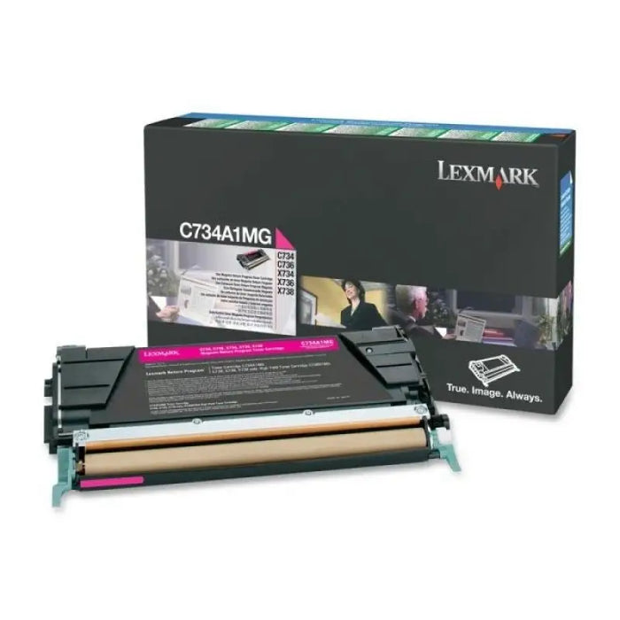 LEXMARK C734 X734 toner cartridge magenta standard capacity 6.000 pages 1-pack return program - Тонери<<<Консумативи