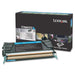 LEXMARK C746 C748 toner cartridge cyan standard capacity 7.000 pages 1-pack With returnprogram - Тонери<<<Консумативи