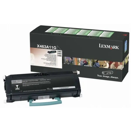 LEXMARK X463 X464 X466 toner cartridge black standard capacity 3.500 pages 1-pack return program - Тонери<<<Консумативи