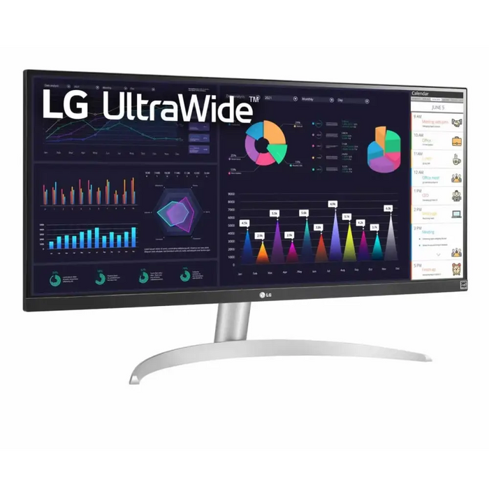 LG 29WQ600-W 29’’ UltraWide Full HD IPS Panel 1ms MBR 1000:1 250 cd/m2 21:9 2560 x 1080 HDR 10 sRGB 99% FreeSync 100Hz