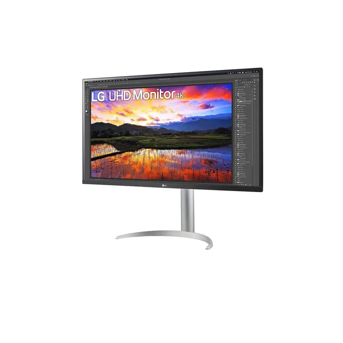 LG 32UP55NP-W computer monitor 80 cm (31.5’’) 3840 x 2160 pixels 4K Ultra HD White