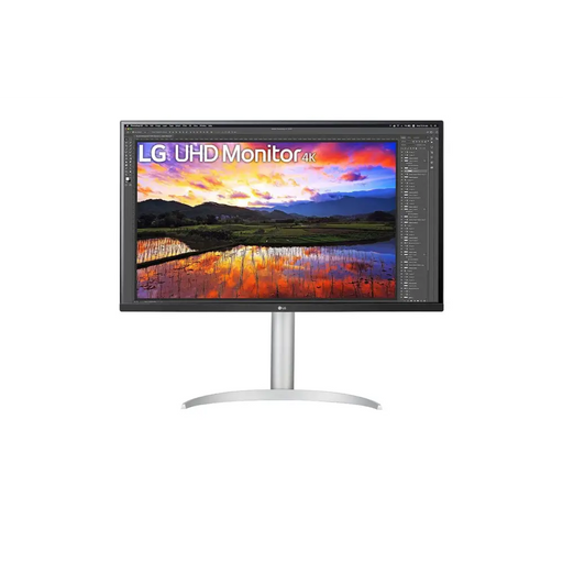 LG 32UP55NP-W computer monitor 80 cm (31.5’’) 3840 x 2160 pixels 4K Ultra HD White