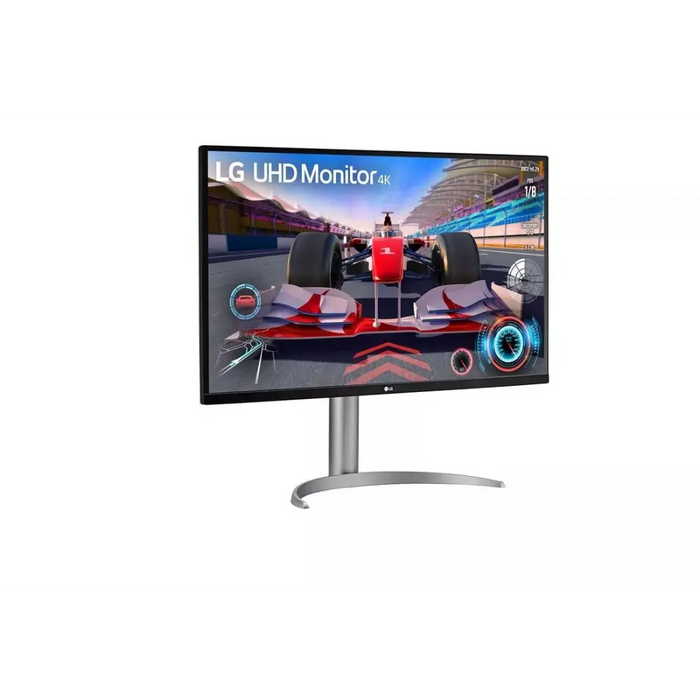 LG 32UQ750P-W computer monitor 80 cm (31.5’’) 3840 x 2160 pixels 4K Ultra HD LCD Silver