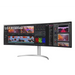 LG 49WQ95C-W 49’’ 32:9 Curved UltraWide Dual QHD 5K 5120x1440 NANO IPS Panel 144 Hz USB Type-C 5ms 400 cd/m2 1000:1