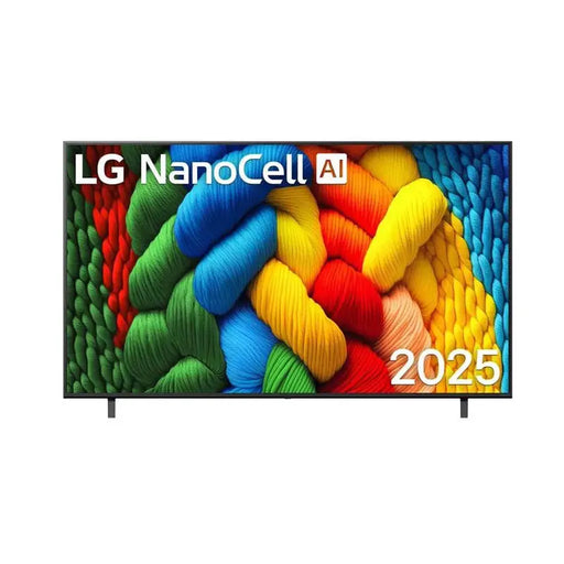 LG 75NANO80A3B 75’’ 4K HDR Smart Nano Cell TV 3840x2160 DVB-T2/C/S2 AI Alpha 7 HDR 10 PRO webOS 25 ThinQ AI VRR ALLM