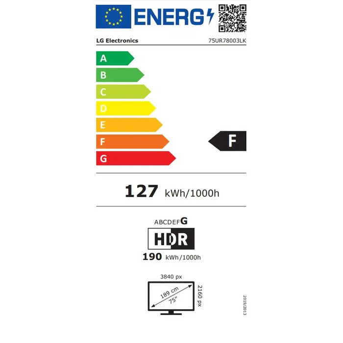 LG 75UR78003LK TV 190.5 cm (75’’) 4K Ultra HD Smart TV Black - LED<<<Телевизори<<<Телевизори Аудио и видео<<<TechMart