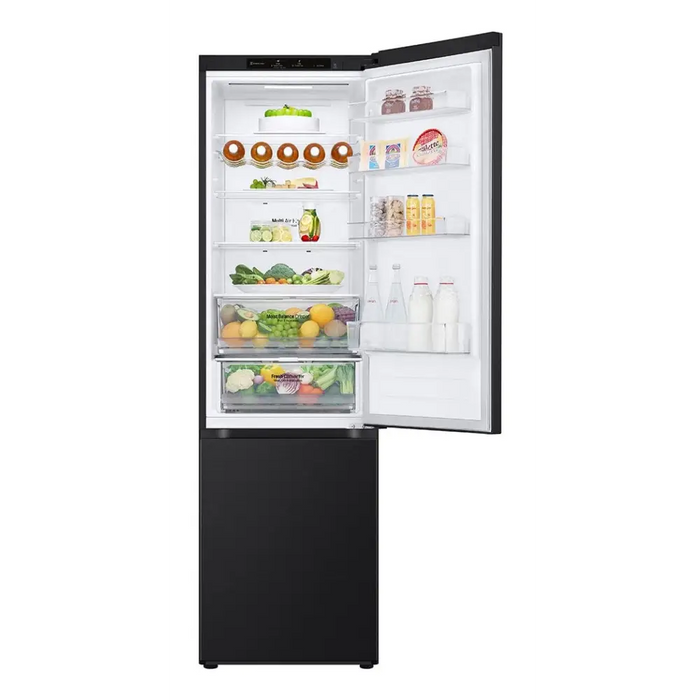 LG GBV3200DEP fridge-freezer Freestanding 387 L D Black - Freestanding refrigerator-freezers