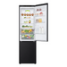 LG GBV3200DEP fridge-freezer Freestanding 387 L D Black - Freestanding refrigerator-freezers