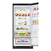 LG GBV3200DEP fridge-freezer Freestanding 387 L D Black - Freestanding refrigerator-freezers