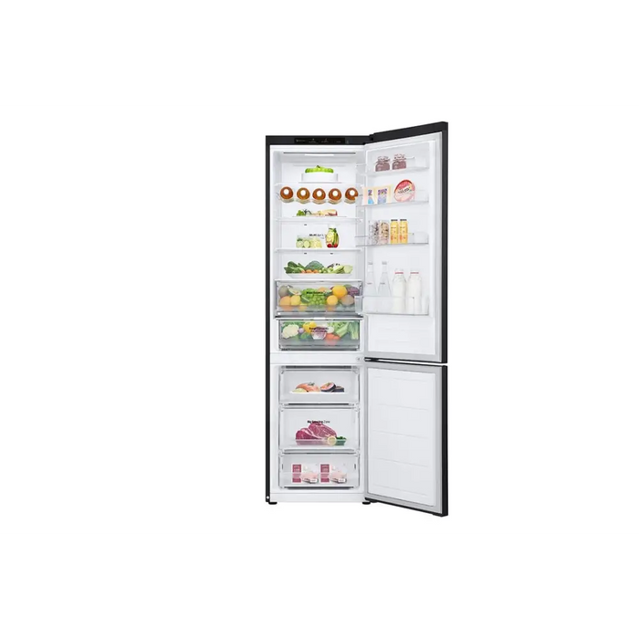 LG GBV5240DEP fridge-freezer Freestanding 387 L D Black - Freestanding refrigerator-freezers