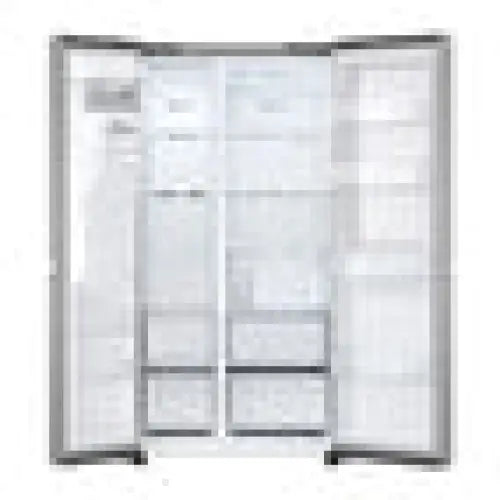 LG InstaView GSJC41PYPE side-by-side refrigerator Freestanding 641 L E Silver - Freestanding refrigerator-freezers