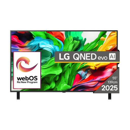 LG QNED AI 55QNED85A3C TV 139.7 cm (55’’) 4K Ultra HD Smart TV Wi-Fi Black - LCD TVsTVA-LCD<<<TV